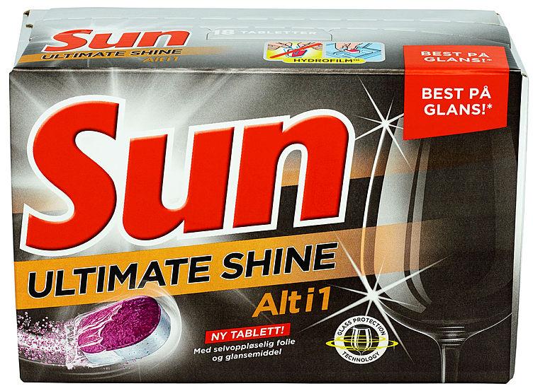 Sun Maskinoppvask Ultimate Shine 18stk