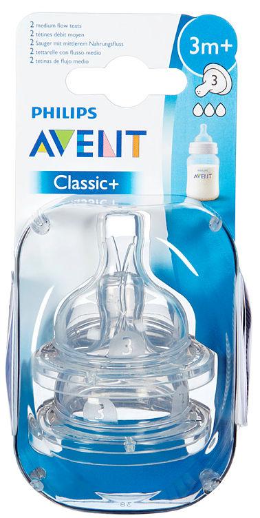 Flaskesmokk Classic+ 3m 2stk Avent