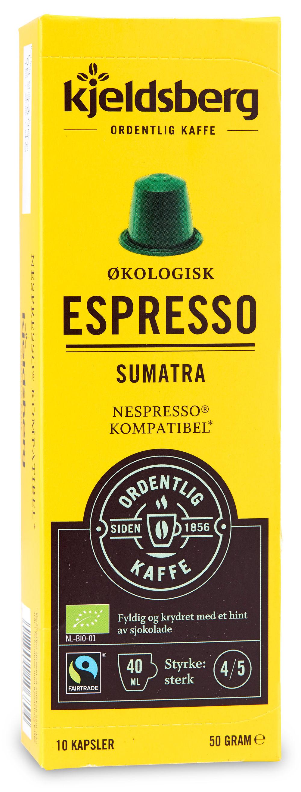Kaffekapsel Espresso 10 stk