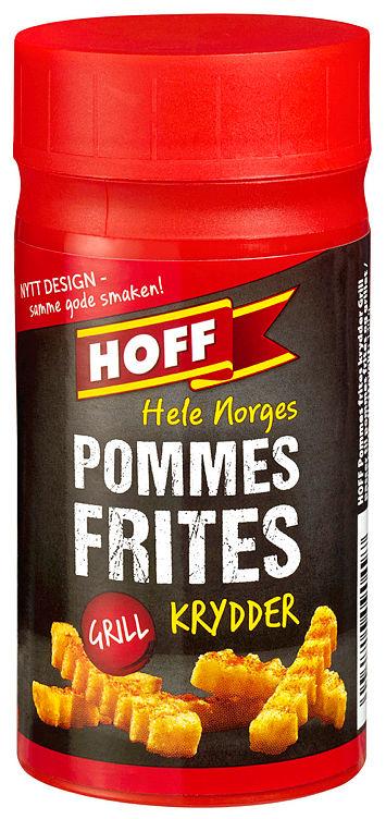 Pommes Frites Krydder 130g boks Hoff