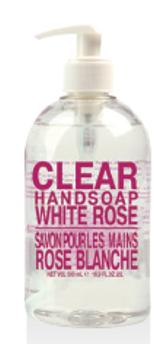 Clear Håndsåpe White Rose 500ml