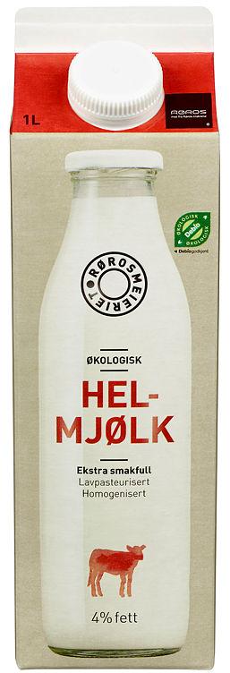 Helmjølk Økologisk 1l Røros