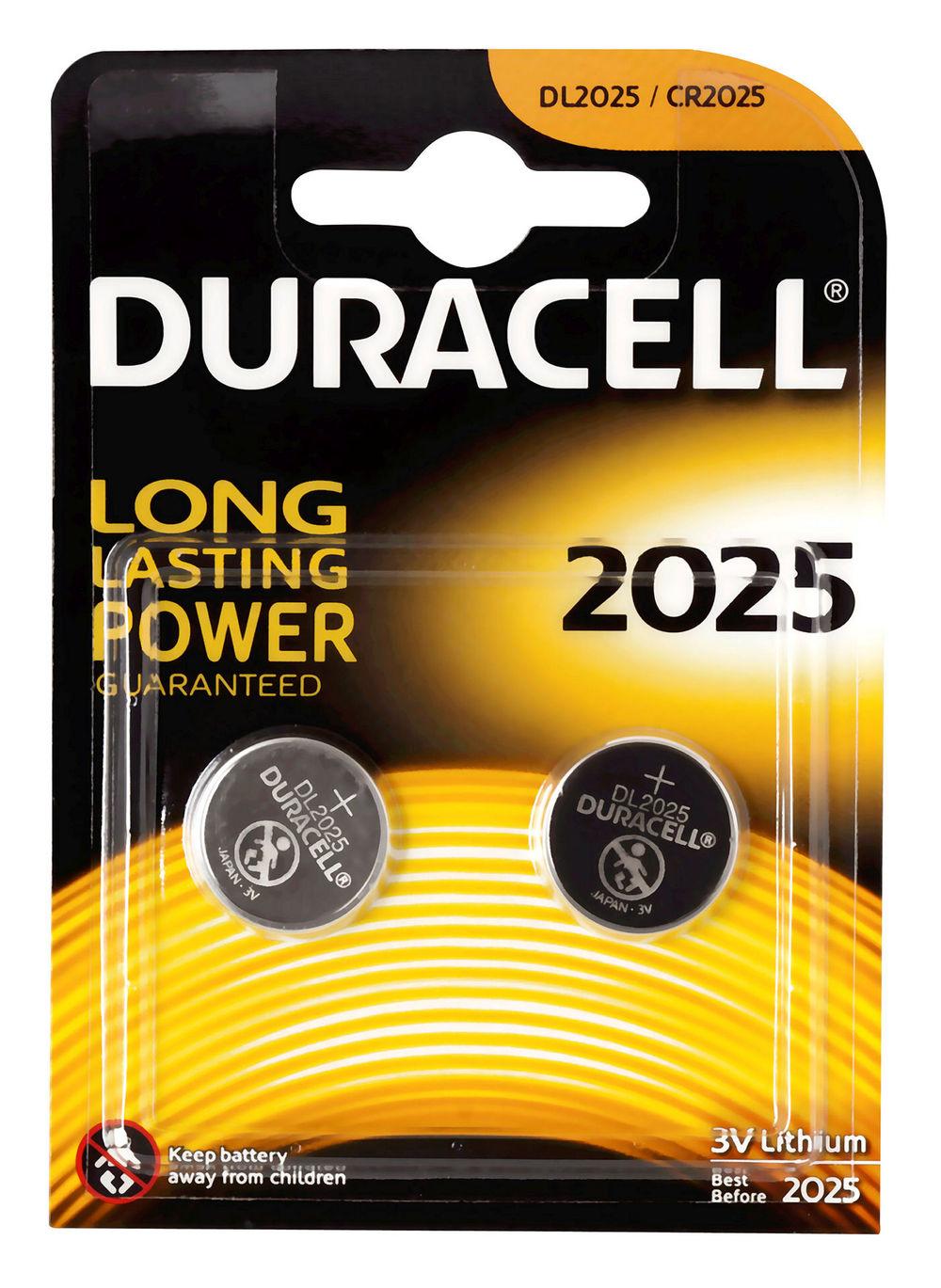 Batteri 2025 3V Lithium 2 stk