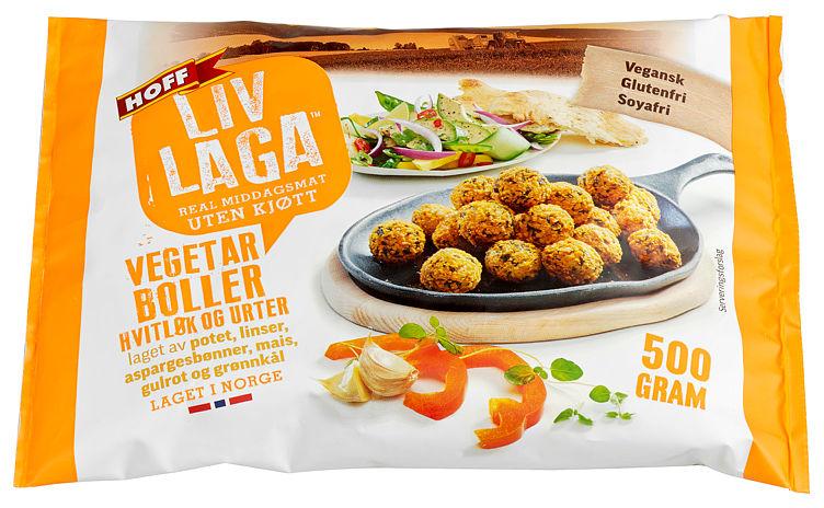 Vegetarboller Liv Laga 500g Hoff