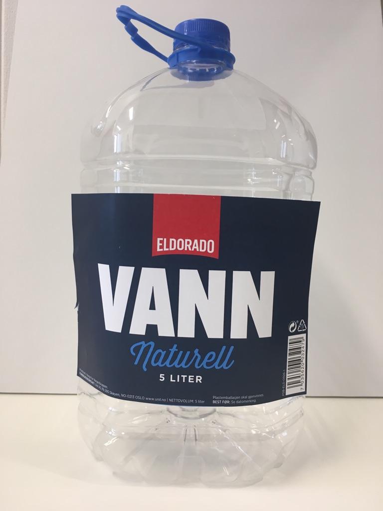 Vann Naturell 5l Eldorado