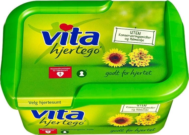 Vita Hjertego´ Margarin 370 g