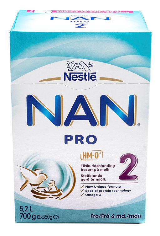 Nan Pro 2 Hmo fra 6mnd 5,2l Nestle