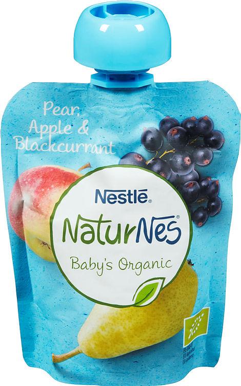 Naturnes Pear&amp;Eple 90g Nestle