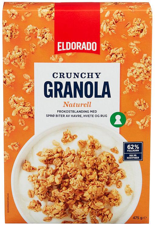 Granola Naturell 475g Eldorado