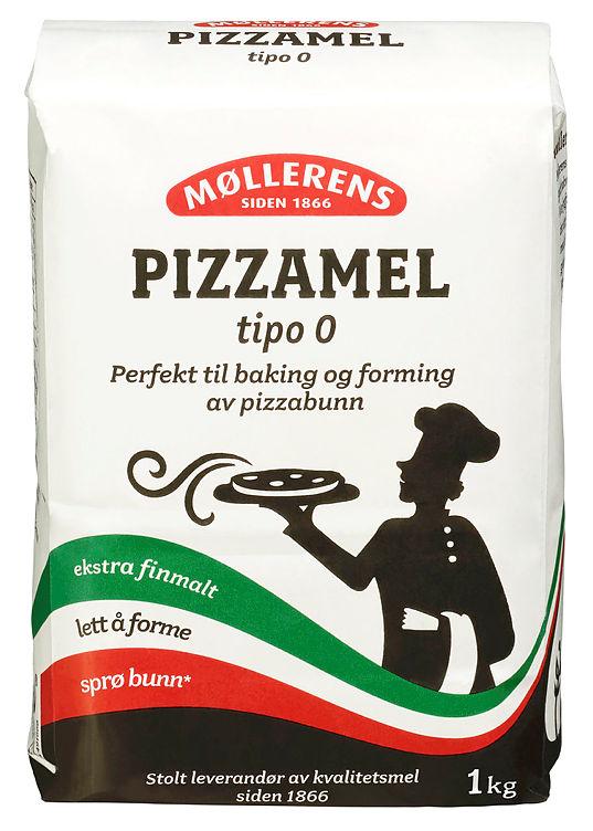 Pizzamel Tipo-0 1kg Møllerens