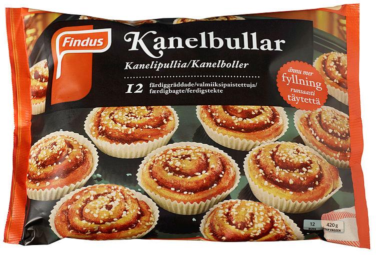 Kanelboller 12stk 420g Findus