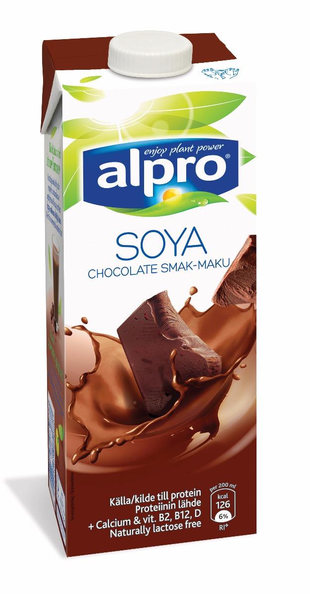 Alpro Soyadrikk sjokolade 1 l