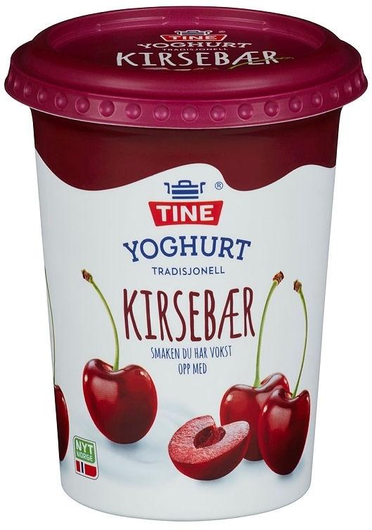 Tine Yoghurt Kirsebær 500 g