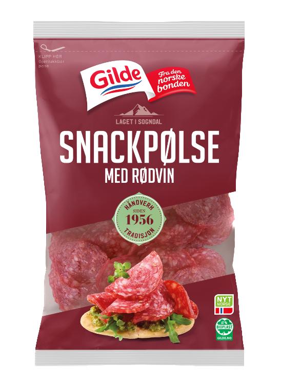 Snackpølse 120g Gilde