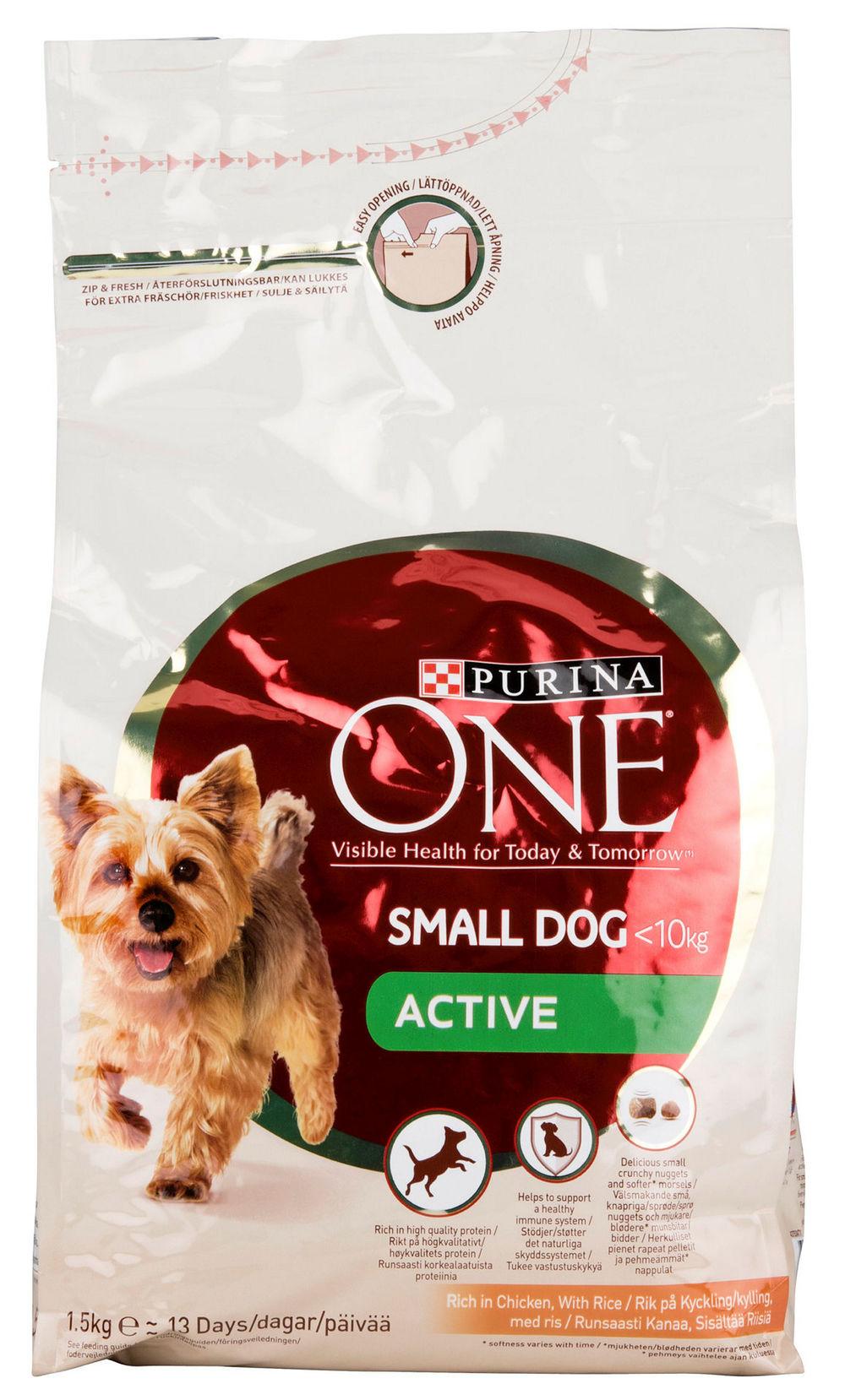 My Dog Is Active Purina One, 1,5 kg