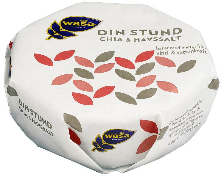 Knekkebrød Din Stund Chia&amp;Havsalt 260g Wasa