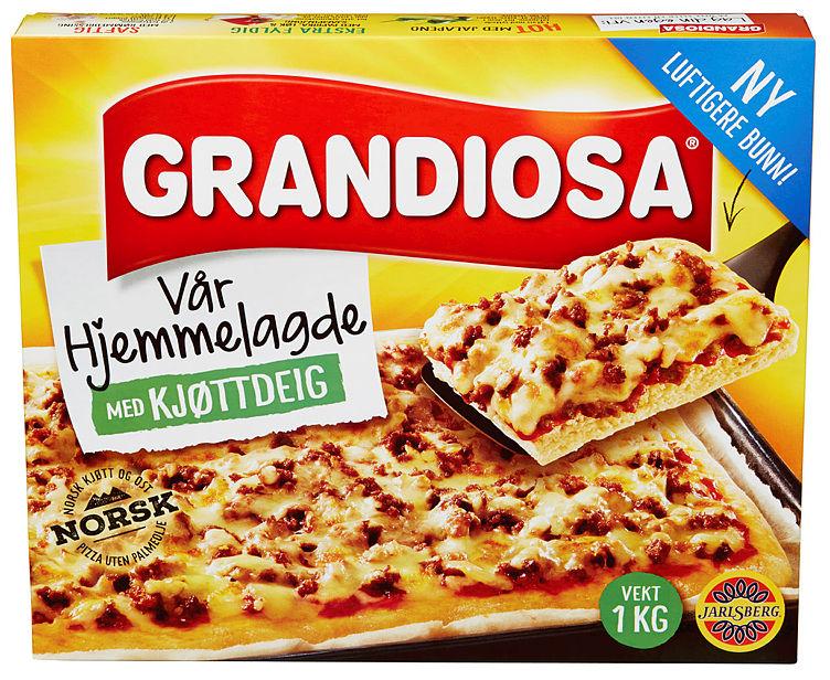 Grandiosa Pizza Hj.Laget m/Kjøttdeig 1kg