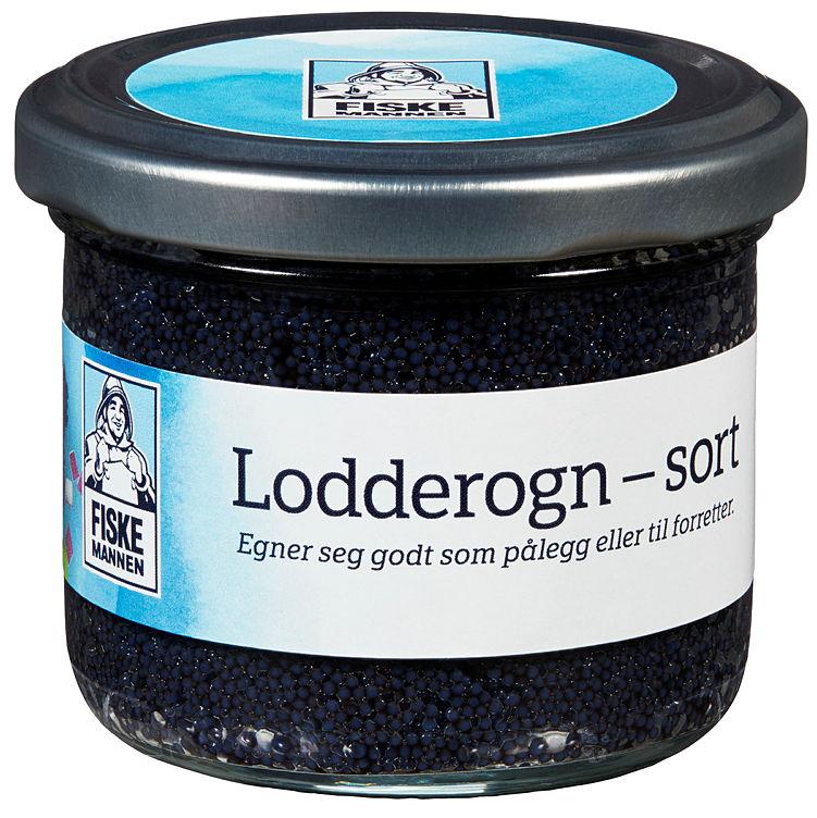 Lodderogn Sort 100g Fiskemannen