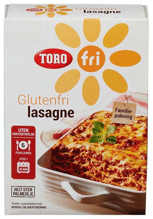 Lasagne glutenfri 300g Toro