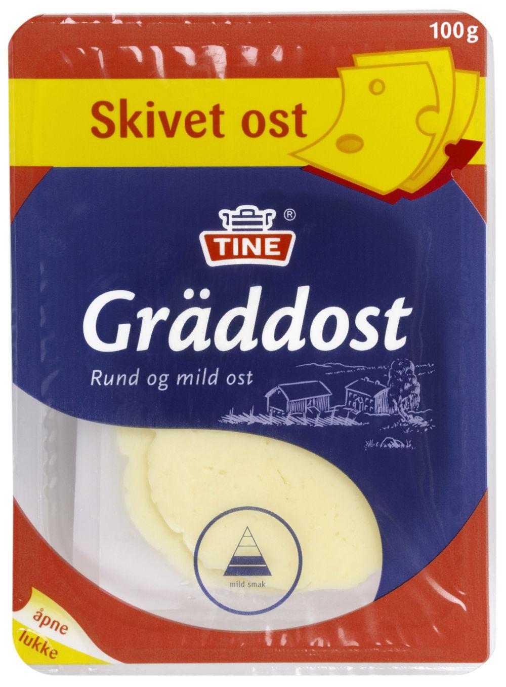 Gräddost i Skiver 100 g