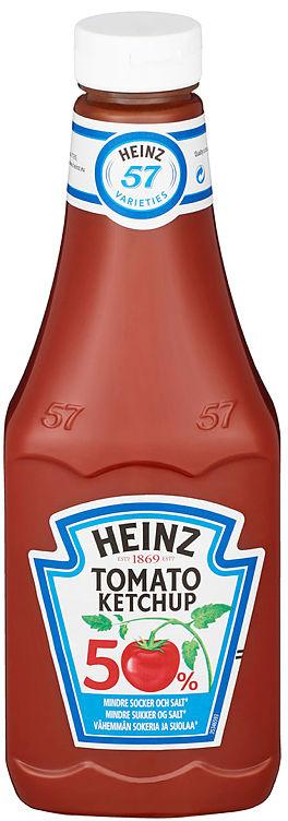 Tomatketchup Less Sugar 960g Heinz