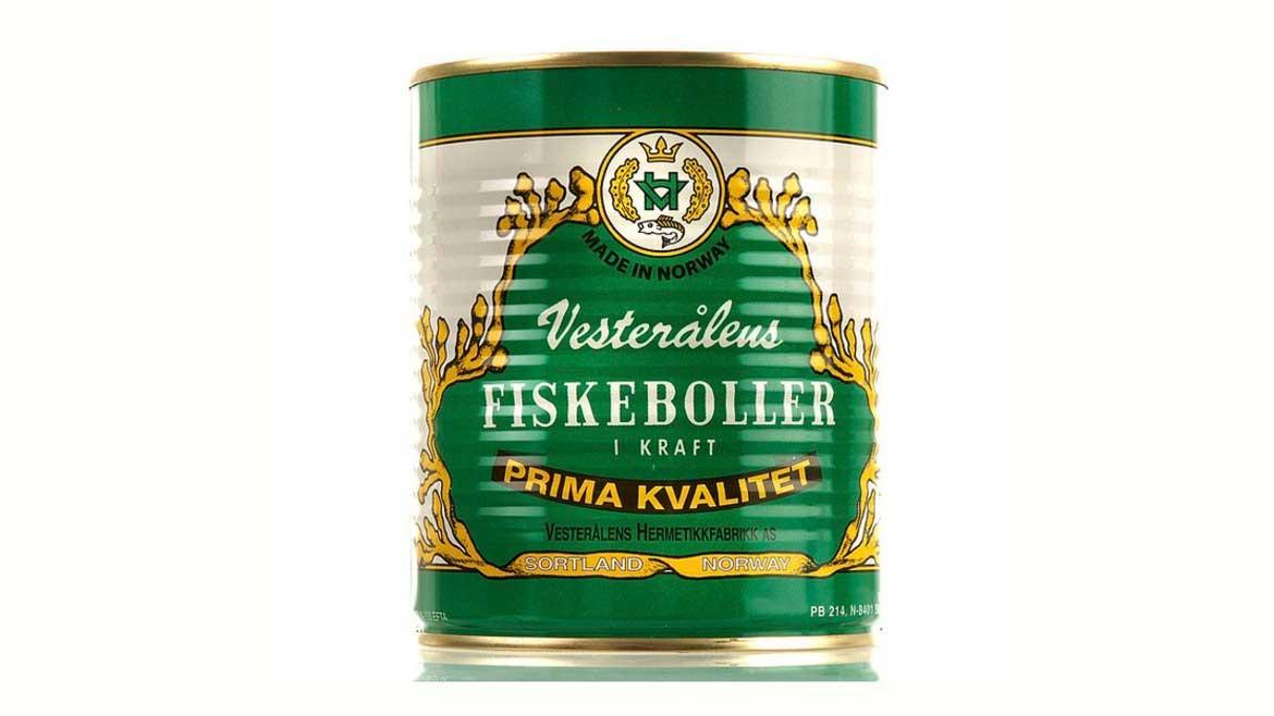 Fiskeboller i Kraft 800g Vesterålens