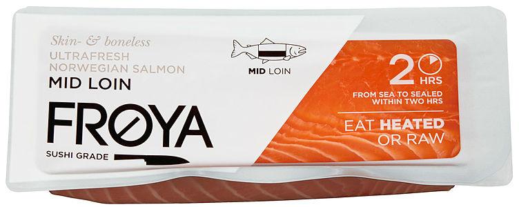 Laks Midloin 1/2 300g Frøya