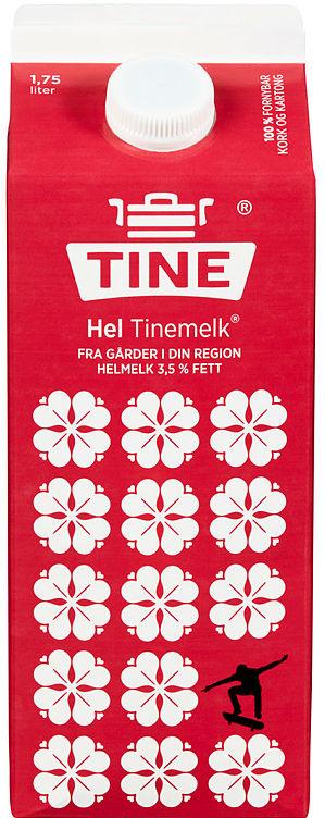 Helmelk 1,75l Tine