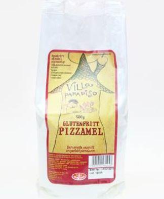 Pizzamel glutenfri 500g Paradiso