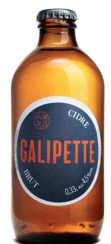 Galipette Cider Brut 0,33l flaske