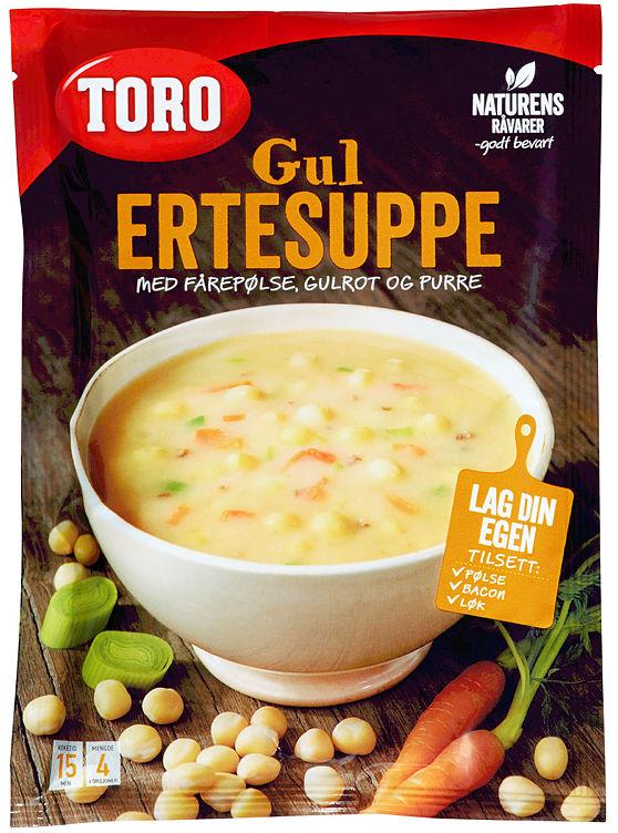 Ertesuppe Gul 146g Toro