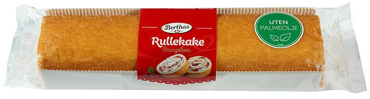Bringebærrullade 400g Berthas