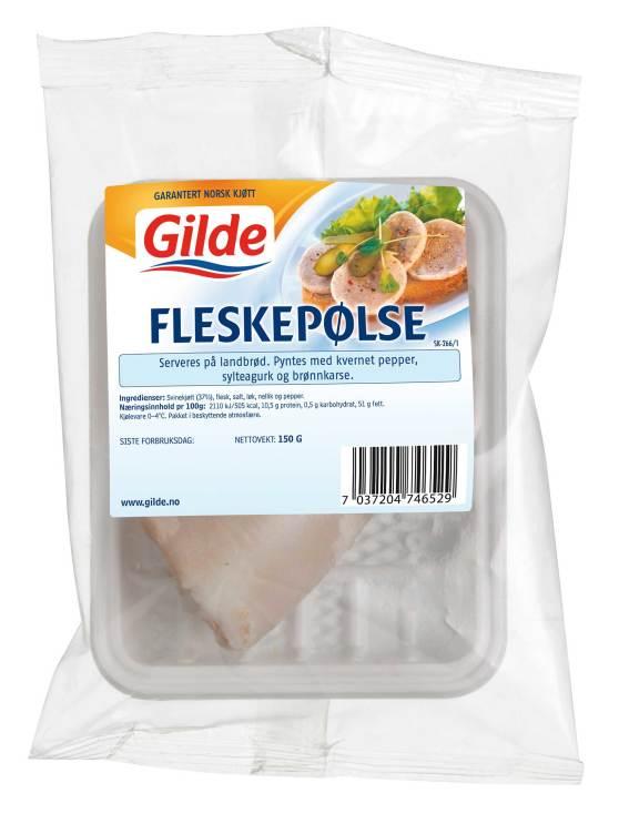Gilde Fleskepølse Bit 150 g