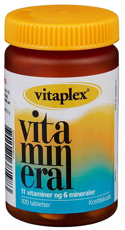 Vitamineral 100stk Vitaplex