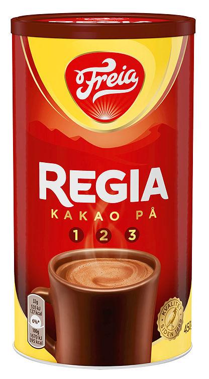 Sjokoladedrikk 450g boks Regia