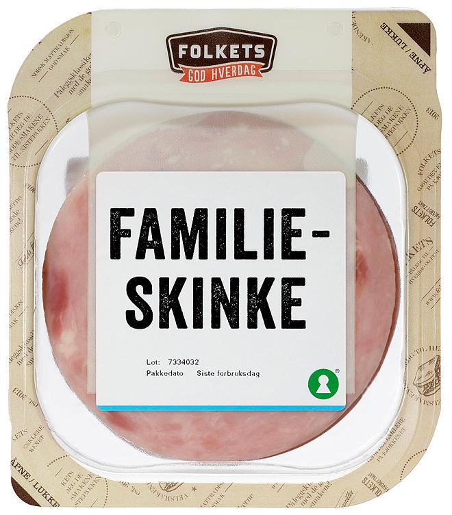 Familieskinke 150g Folkets
