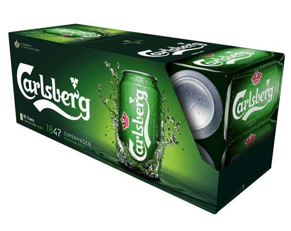 Carlsberg Pilsner 0,33 l 10 pk
