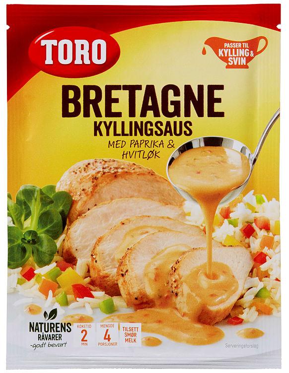 Bretagne Kylling Saus 27g Toro