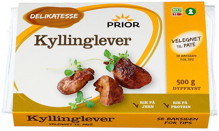 Kyllinglever 500g Prior