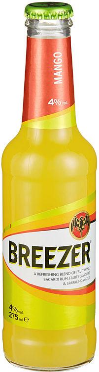 Bacardi Breezer Mango 27,5cl flaske