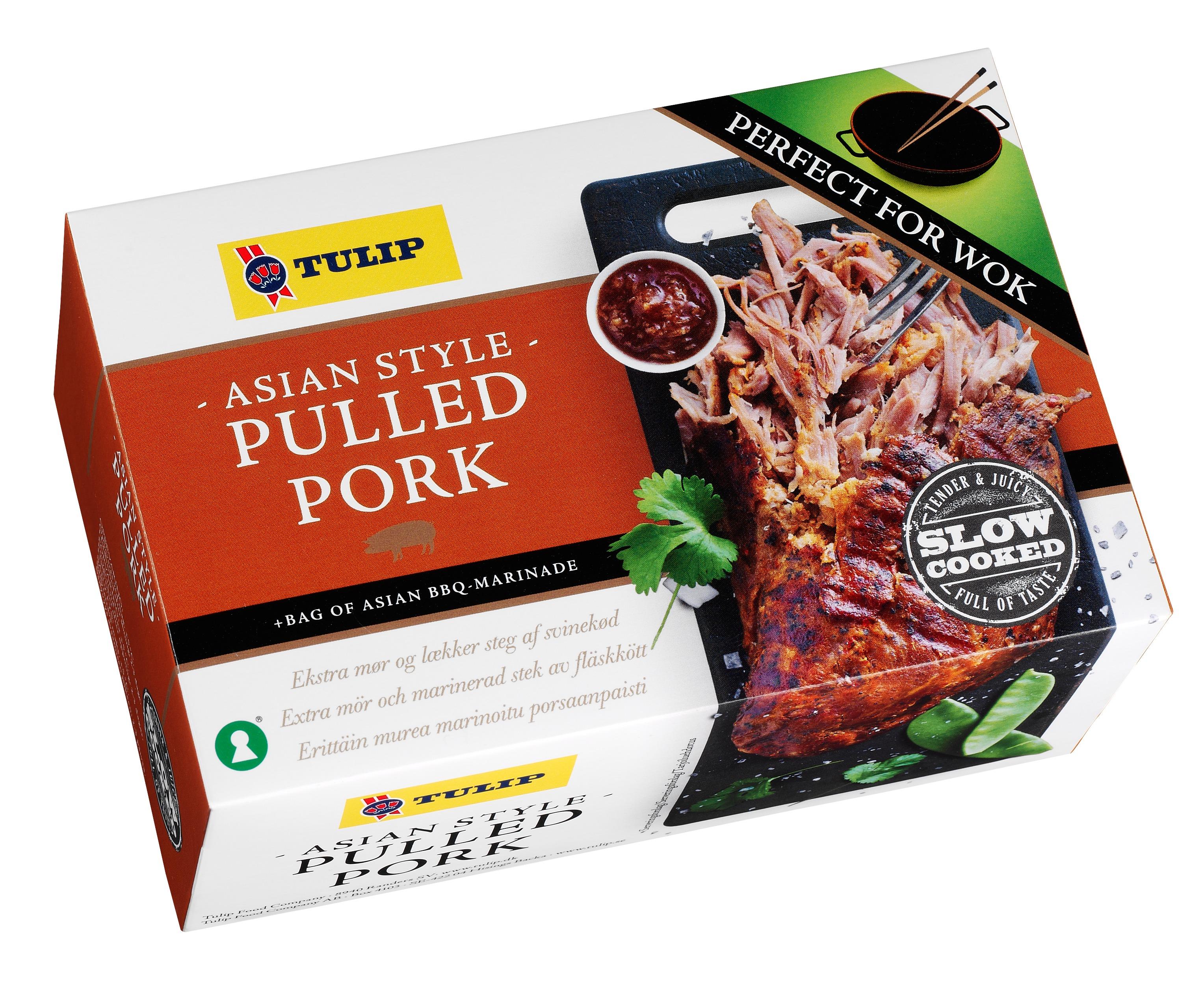 Pulled Pork Asian 550g Tulip