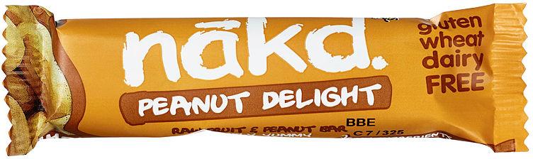 Nakd Mellombar Peanut u/Gluten&amp;Melk 35g