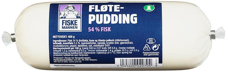 Fløtepudding Pølse 400g Fiskemannen