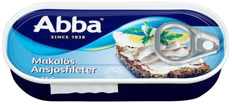 Ansjosfilet Makaløs 55g Abba