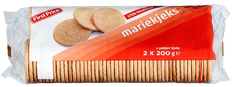 Mariekjeks 2x200g First Price