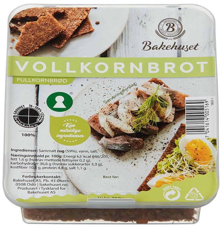 Vollkornbrot 250g Bakehuset