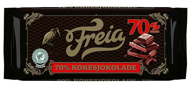 Freia Kokesjokolade 70% 100 g