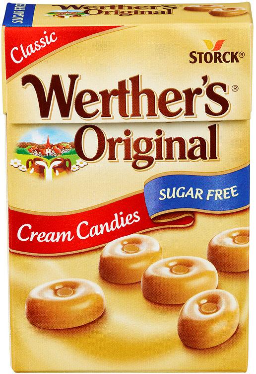 Werthers Original Drops Sukkerfri 42g
