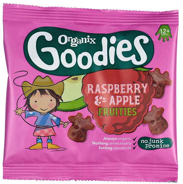 Goodies Bringebær og Eple Økol 15g Semper