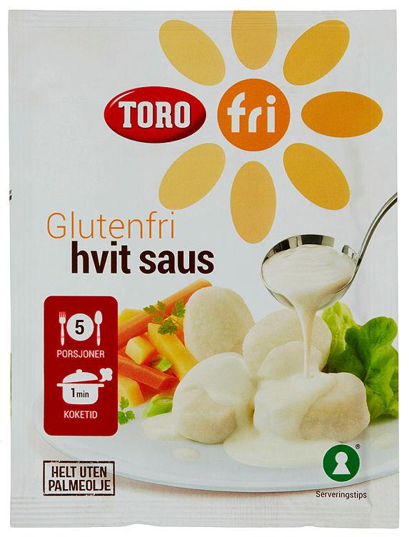 Hvit Saus glutenfri 19g Toro